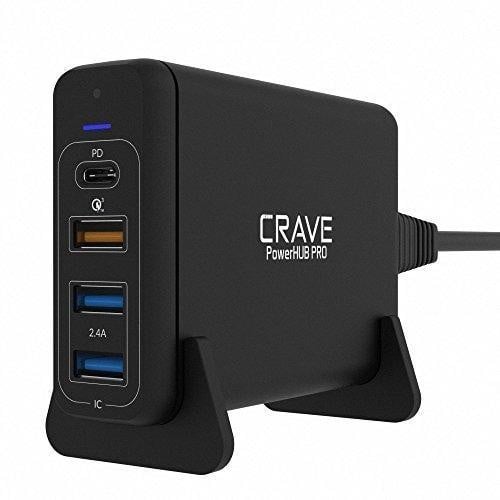 Crave PowerHub Pro 75 واط شاحن سطح المكتب Hub 60 و...