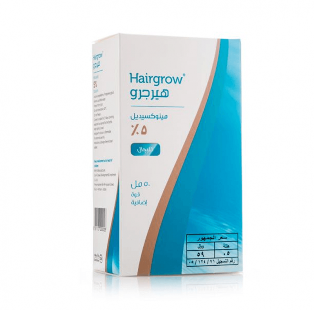HAIRGROW MINOXIDIL SPRAY 50 ML 5% HAIRGROW MINOXIDIL - صيدلية غيداء الطبية