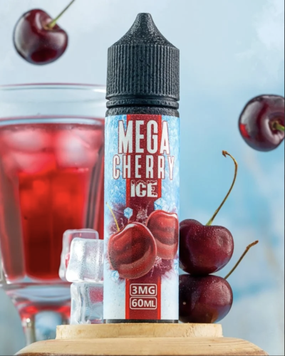 نكهة ميقا فيب كرز ايس MEGA VAPE CHERRY ICE