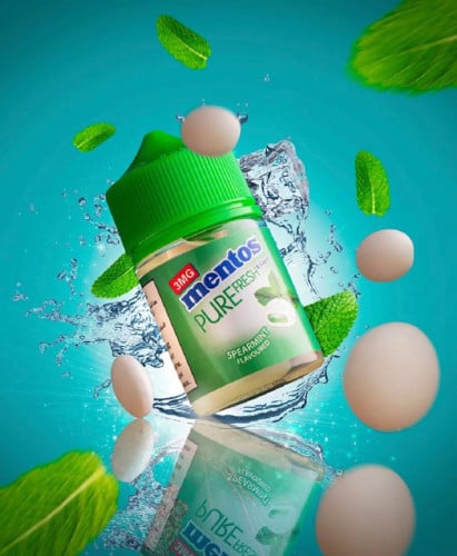 نكهة مينتوس النعناع البارد فيب