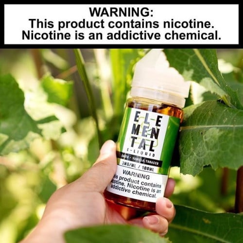 نكهة المنتال تباكو فانيلا رهيبة 100مل Elemental Ear