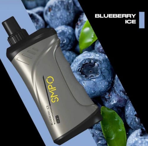 جهاز فيب شيشة سمبو 10000 شفطة  توت ازرق ايس