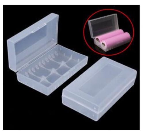 حافظة بطاريات بلاستيك مقاس 21700