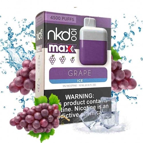 سحبة نيكد ماكس عنب ايس nkd 100 max GRAPE ICE