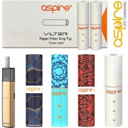 قطف اسباير فلتر كت aspire vilter paper filter drip tip