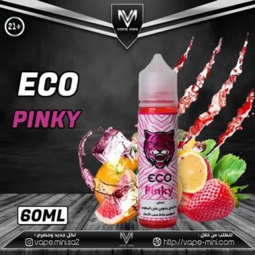 نكهة فيب بطعم الفواكة الاستوائية الباردة بديلة هاواي دريم ECO PINKY 60ML