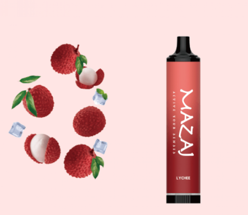 سحبة مزاج 5000 موشة ديمون ليتشي mazaj demon 5000 puffs lychee