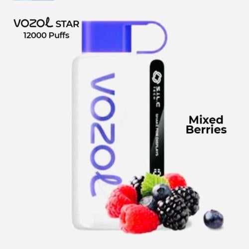سحبة فوزول مكس بيري VOZOL STAR 12000 MIXED BERRIES