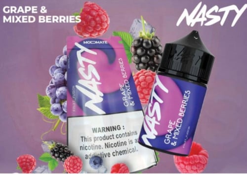 نكهة فيب عنب مكس بيري من ناستي NASTY