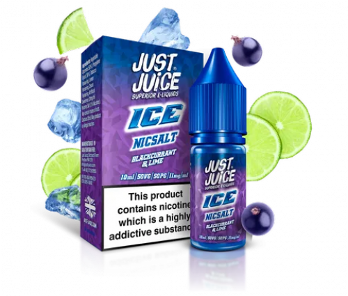نكهة الكشمش الأسود و اليمون ايس 10ml Blackcurrant & Lime lCE