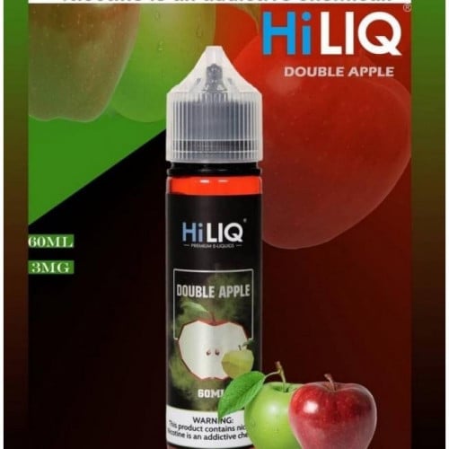 نكهة هاي ليك تفاحتين - HILIQ DOUBLE APPLE - 60ML