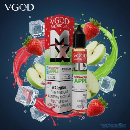 نكهة سولت فيقود فراولة تفاح ايس VGOD MIX Strawberry Apple ICE