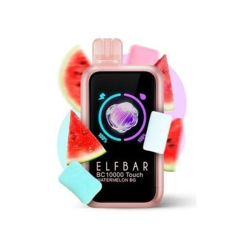 نكهة الفا بار تاتش علكة البطيخ ELF BAR BC 10000 Touch - Watermelon Bubblegum