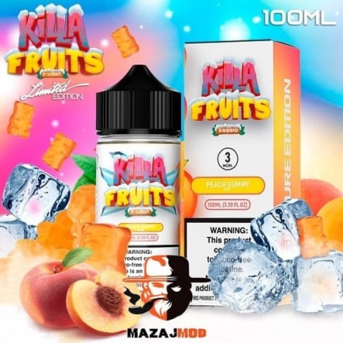 نكهة فيب كيلا فروتس خوخ جامي ايس KiLLA FRUITS PEACH GUMMY ON ICE