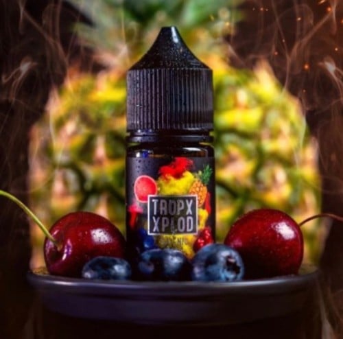 نكهة سولت انفجار الفاكهة الاستوائية Tropx Xplod تروبكس اكسبلود