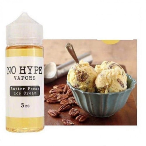نكهة فيب نو هايب بوتر بيكان ايس كريم NO HYPE VAPORS BUTTER PECAN ICE CREAM
