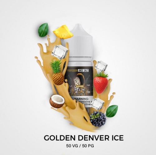 نكهة البروفيسور قولدن دنفر سولت نكوتين