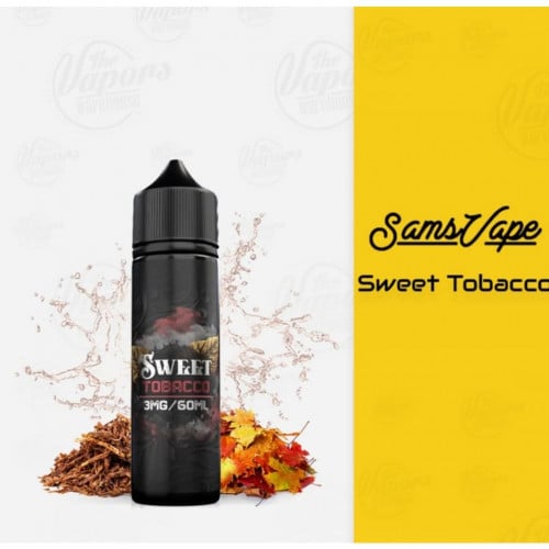نكهة فيب سويت توباكو من سامز فيب Sams Vape sweet tobacco