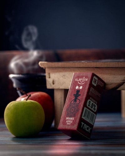 نكهة المعلم تفاحتين سولت