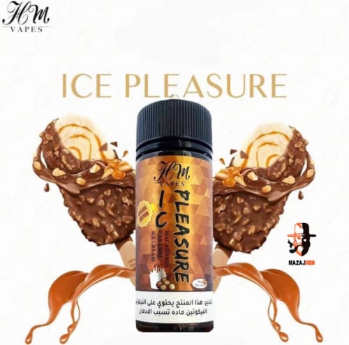 نكهة فيب ايس كريم  مزيج من الآيس كريم و كراميل و بندق 120 ملي