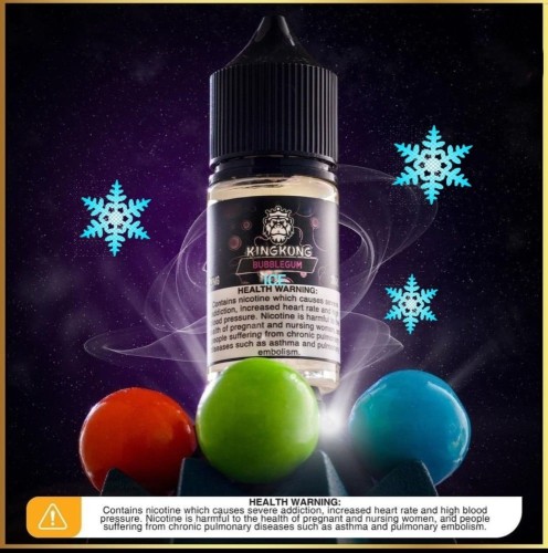 نكهة سولت كينق كونق بوبل ايس KING KONG BUBBLE ICE