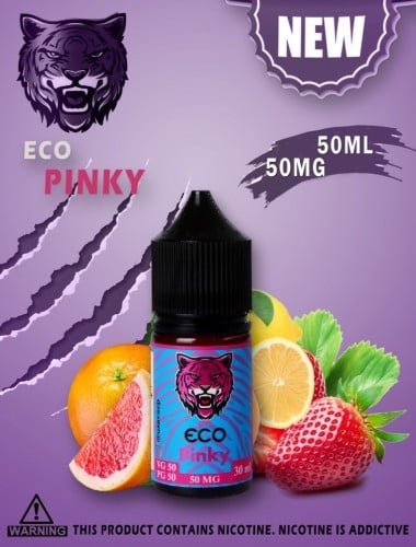 نكهة سولت ايكو مزيج من الفواكه الاستوائية بديلة هافانا ECO PINKY