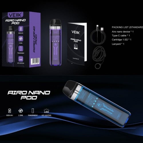 جهاز ايرو نانو VEIIK AIRO NANO POD KIT