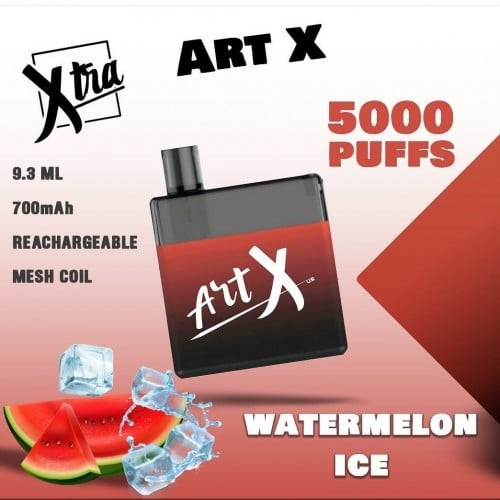 سحبة ارت اكس لوش ايس ART X LUSH ICE FUSION 5000 PUFFS