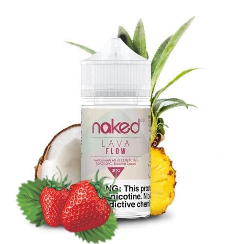 نكهة فيب نيكد فراوله انناس Naked Lava Flow