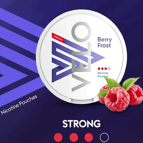 اظرف النيكوتين فيلو توت VELO NICOTINE POUCHES BERRY FROST