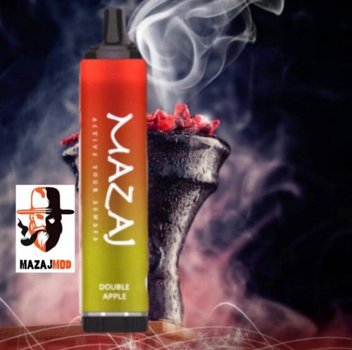 مزاج تفاحتين 5000 سحبه mazaj double apple