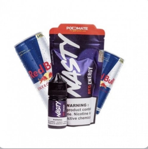 نكهة سولت ناستي مشروب الطاقة الاحمر JUICE MODMATE Red Energy