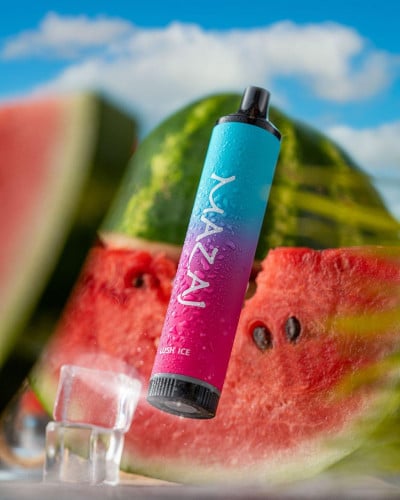 ‎سحبة مزاج ديمون 5000 سحبه لوش ايس mazaj 5000 puff lush ice