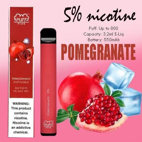 سحبة باف بلاس رمان ايس PUFF