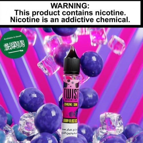 نكهة سولت تويست بيري بلاست ايس TWIST BERRY BLAST ICE