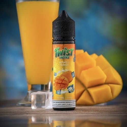 نكهة تويست مانجو ايس TWIST VAPORS MANGO ICE