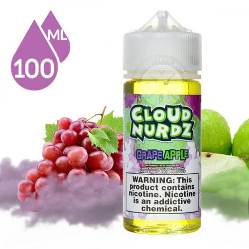 نكهة كلاود نوردز عنب تفاح كبيرة Cloud Nurdz Grape Apple