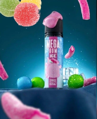 ميجا حلاوه ببل قم ايس mega Gum ice