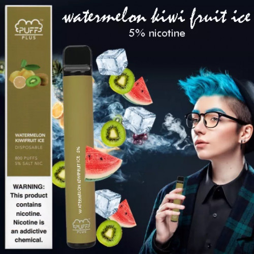 سحبة باف بلاس بطيخ كيوي ايس PUFF