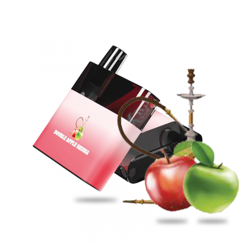 سحبة ارت اكس تفاحتين شيشة ART X DOUBLE APPLE SHISHA 5000 PUFFS