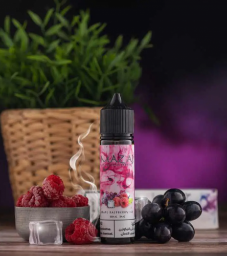 نكهة فيب مزاج عنب توت ايس Mazaj