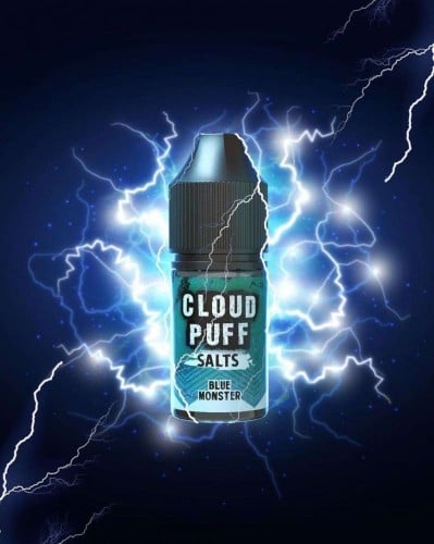 نكهة كلاود بوف مشروب طاقه بلو مونستر cloud puff blue monster