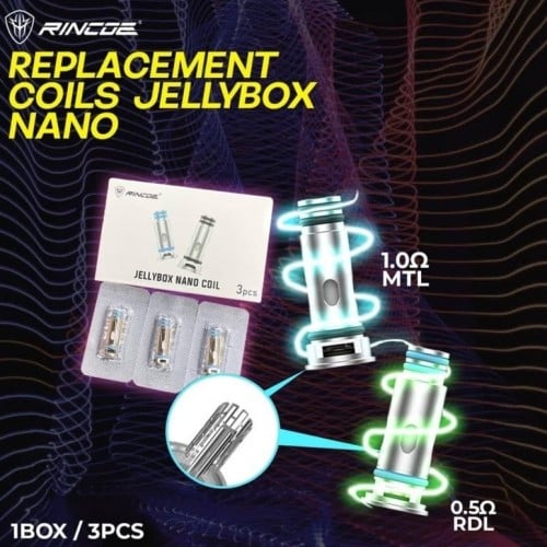 كويلات جيلي بوكس نانو RINCOE JELLYBOX NANO COIL