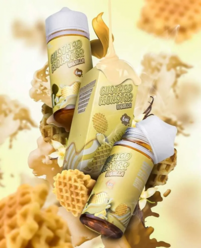 نكهة جام كاستر مونستر فانيلا custard monster vanilla 100 ml