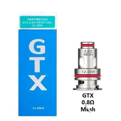 كويلات فابريسو Vaporesso GTX 0.8 ohm Mesh Coils 5pcs