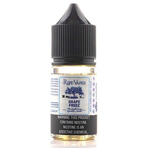 نكهة في سي تي عنب ايس RIPE VAPES - GRAPE FREEZ SALTNIC