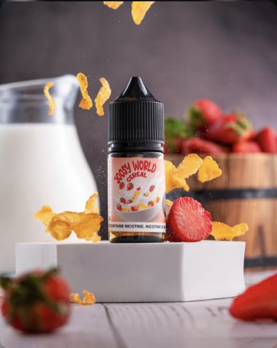 نكهة كورن فليكس فراوله سولت من جوسي ورلد سيريال JOOSY WORLD CEREAL