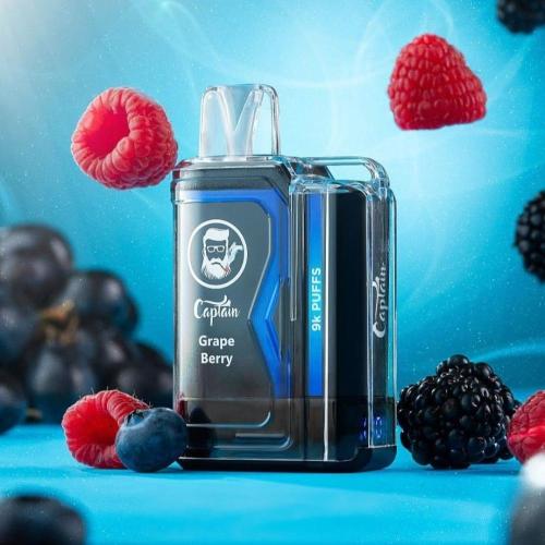 سحبة جوسي ولرد كابتن عنب Joosy World Captain 9000 PUFFS Grape