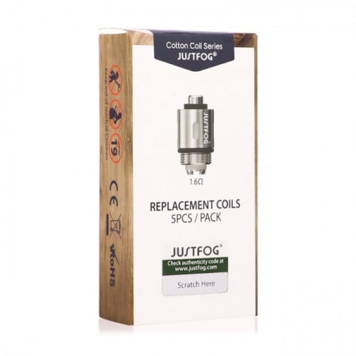 كويلات جاست فوج JUSTFOG REPLACEMENT COILS  5PCS/PACK