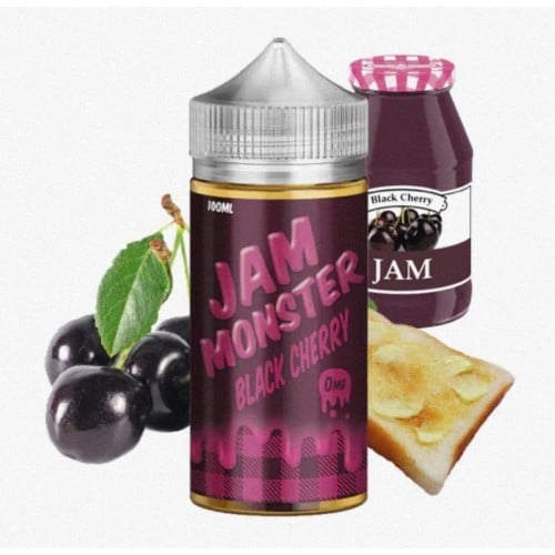 نكهة جام مونستر مربى كرز اسود JAM MONSTER Black Cherry